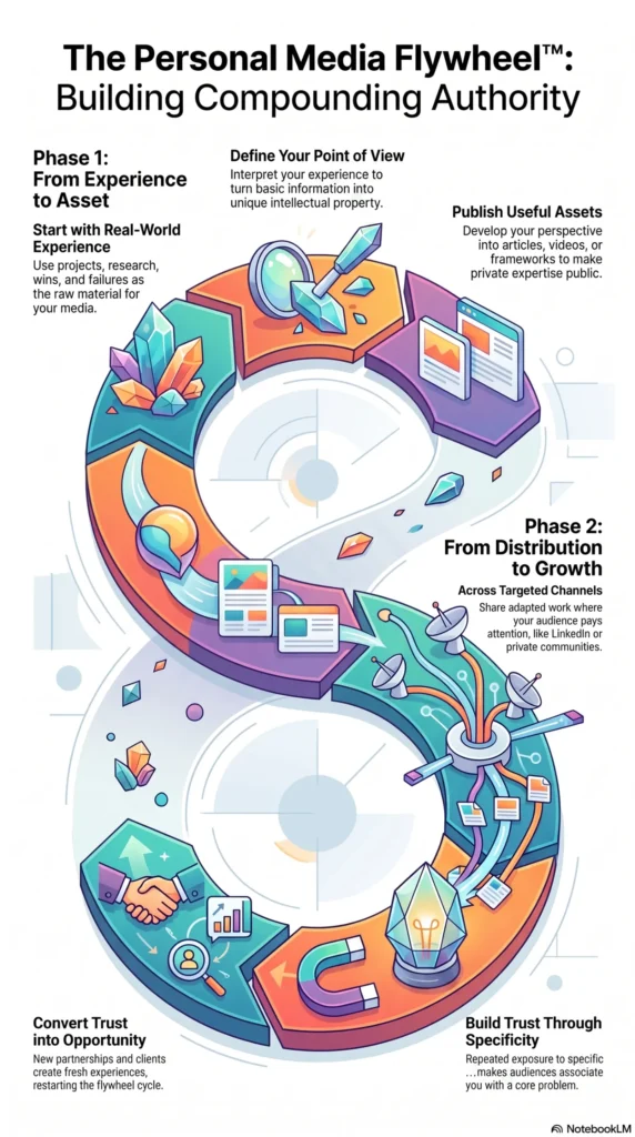 Founder led marketing flywheel framework novagrowth.io • nova* | Growth Systems Studio • https://novagrowth.io Founder-led marketing flywheel framework - novagrowth.io